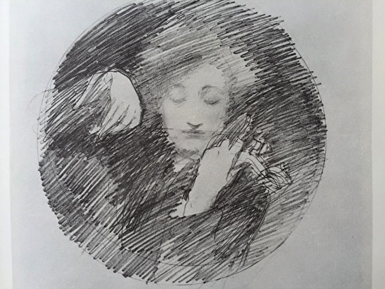 Buy digital version: Sketch portraits of girls and boys by John Singer  Sargent, Boston | Arthive